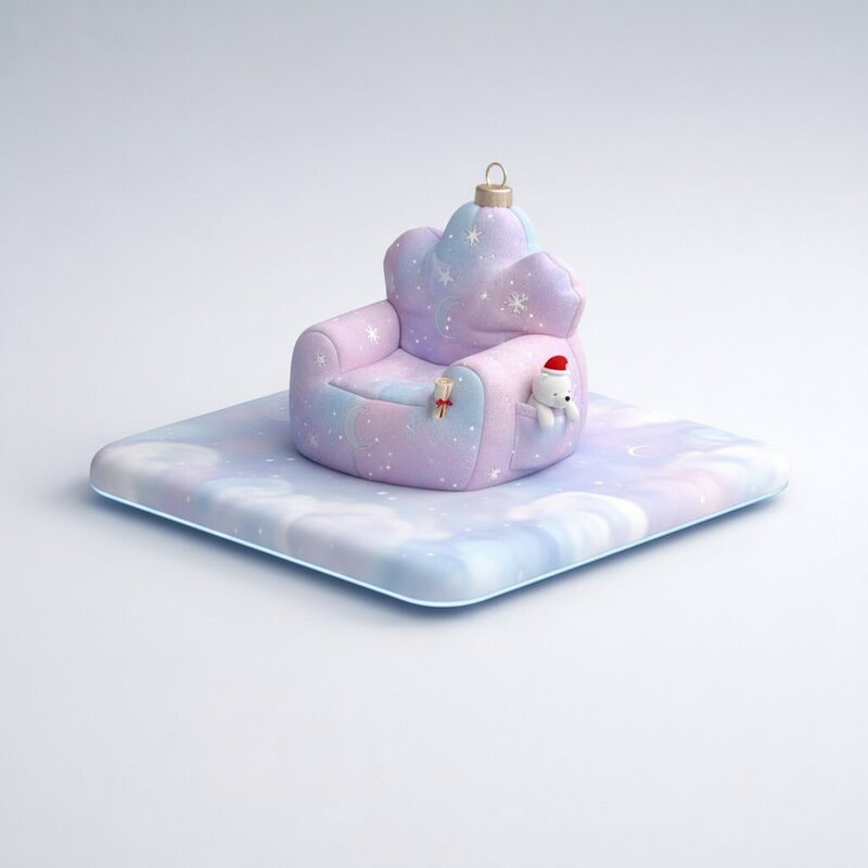 Мягкое детское кресло-мешок