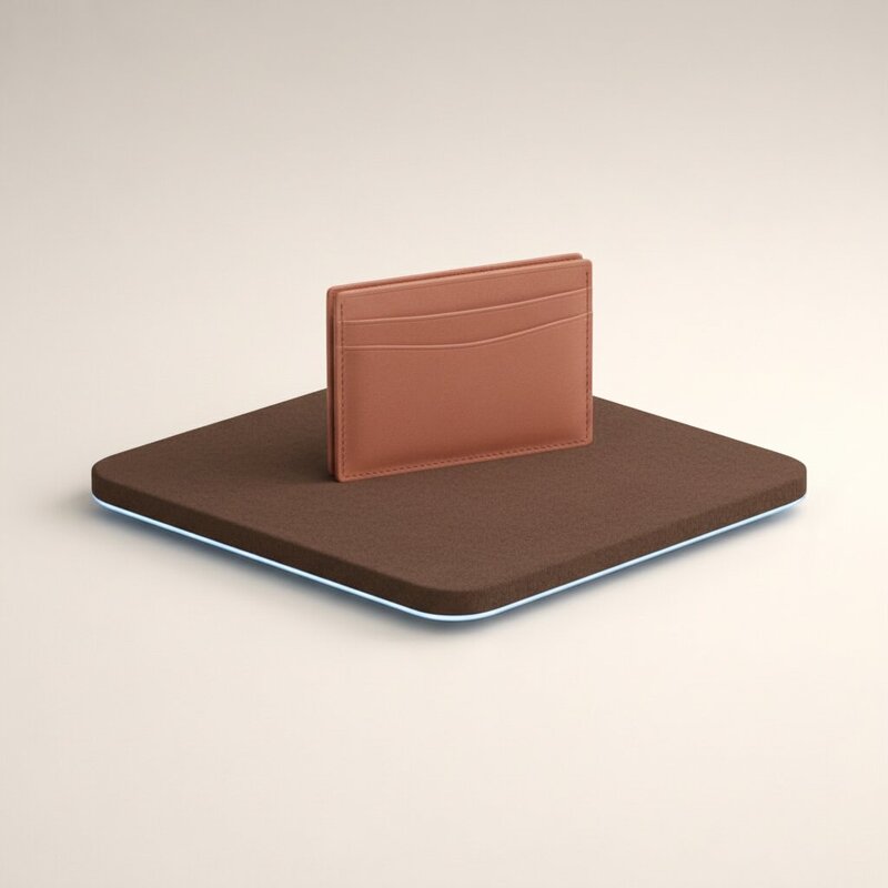 Portatarjetas de Piel Italiana