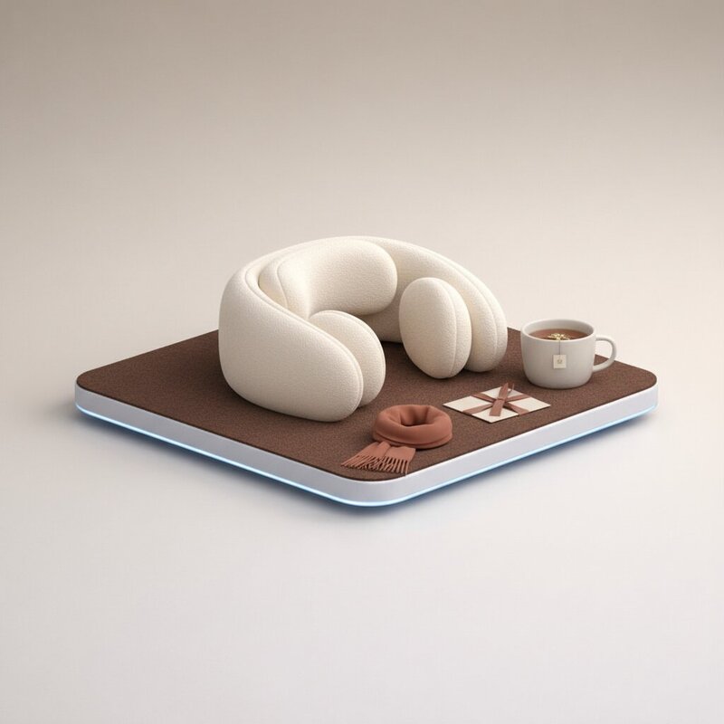 Электрический массажёр для шеи и плеч