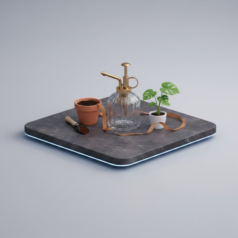 Glass Plant Spray Bottle