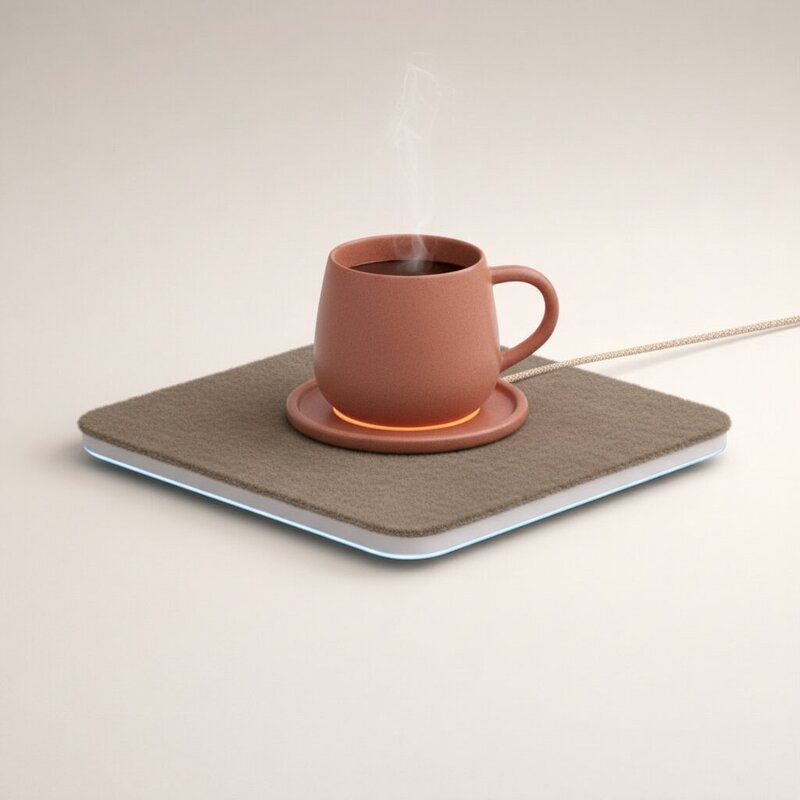 Керамическая кружка с подогревом