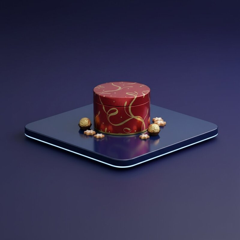 Банка премиум-шоколада