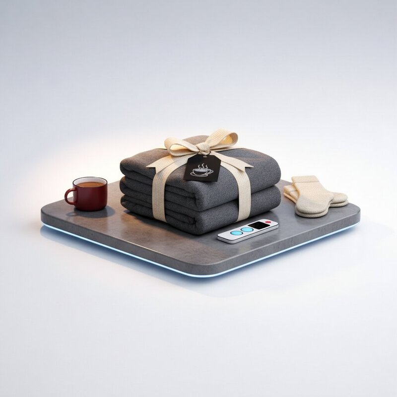 Электрический плед из микрофибры