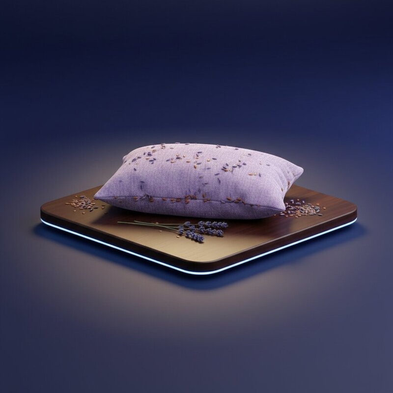 Almohadilla para Ojos con Lavanda
