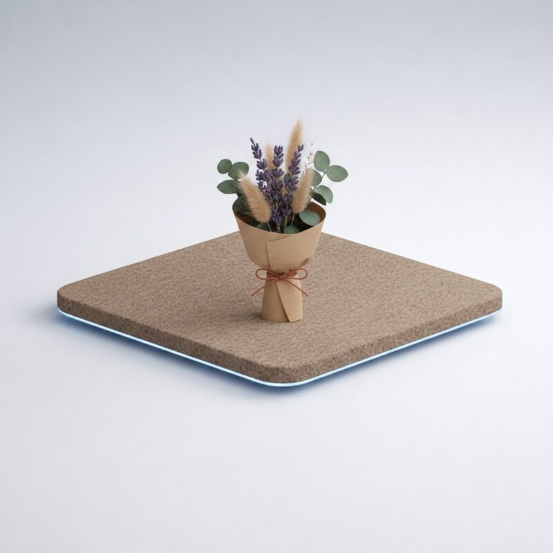 Mini Ramo de Flores Secas en Envase de Papel Kraft