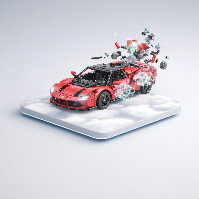 LEGO Technic Ferrari Daytona SP3 Building Kit