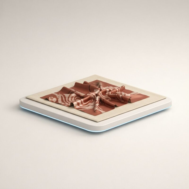 Pañuelo de Seda Satinada