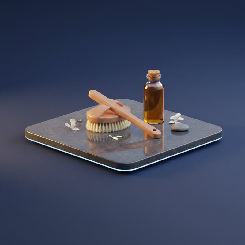 Set para Cepillado en Seco Corporal