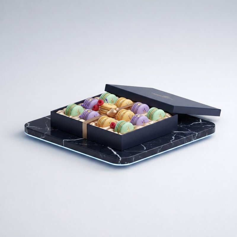 Caja Grande de Macarons (9-10 uds.)