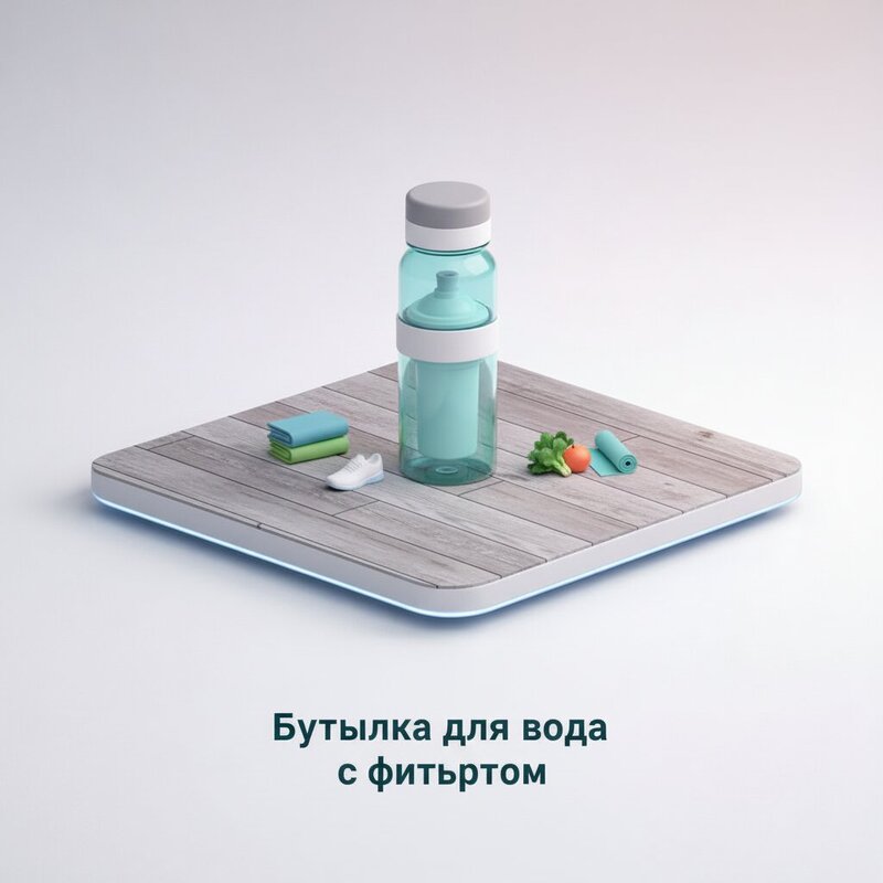 Бутылка для воды с фильтром