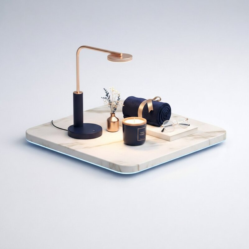 Mini Lámpara de Mesa LED