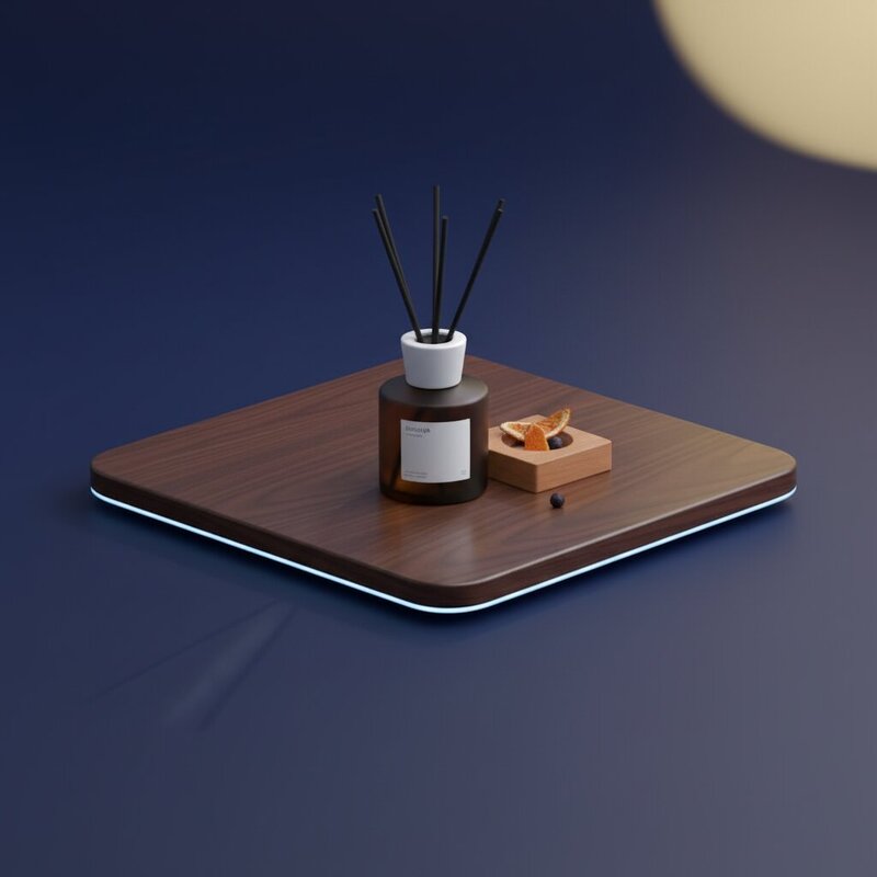 Bookshelf fragrance diffuser