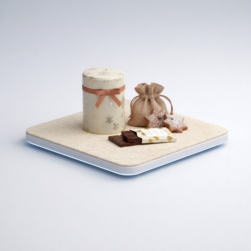 Набор праздничного чая и сладостей