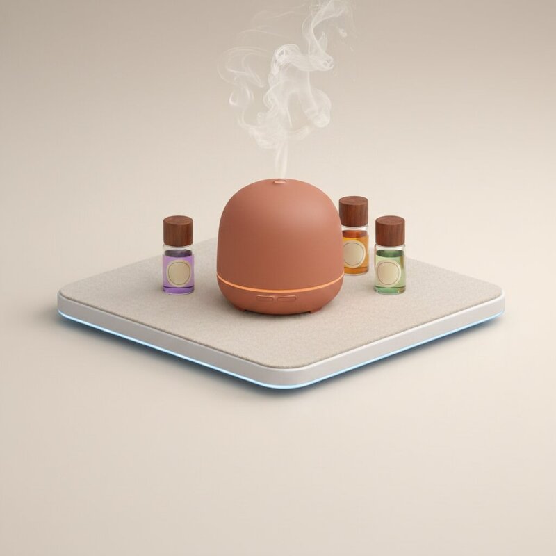 Difusor de Aromas con Set de Aceites Esenciales