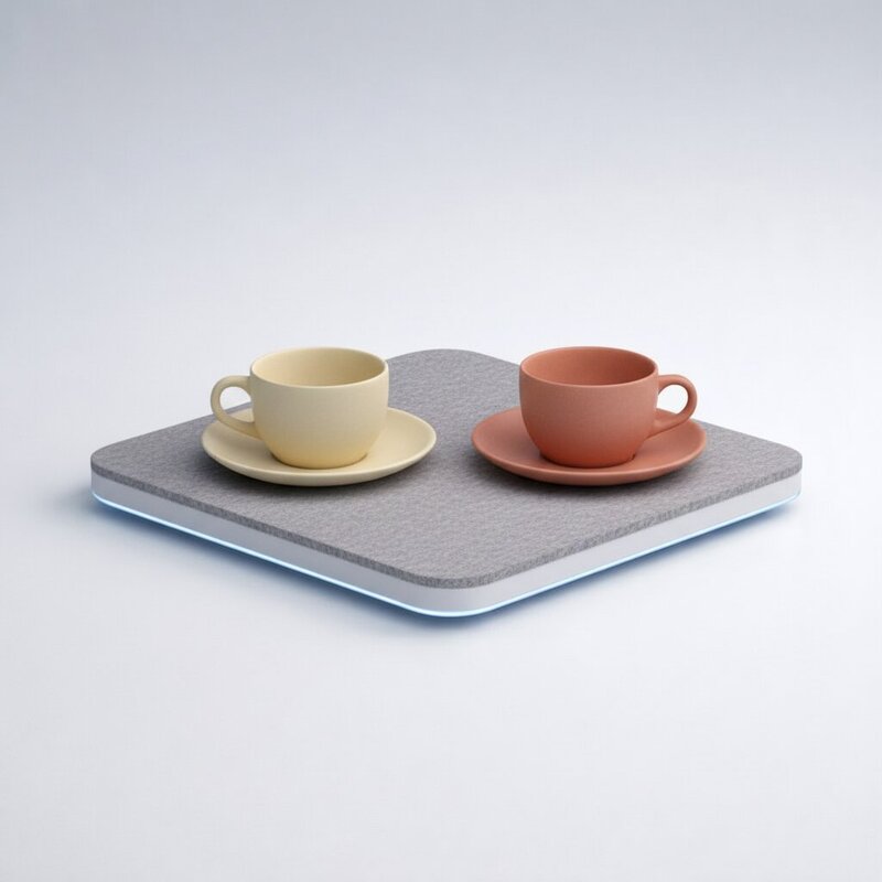 Set de Parejas de Té de Cerámica