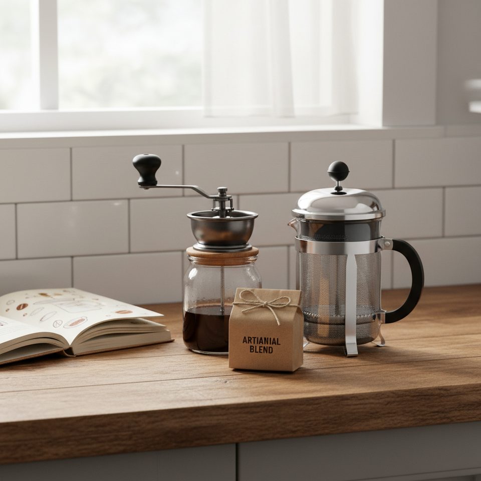 Set de regalo acogedor para amantes del café