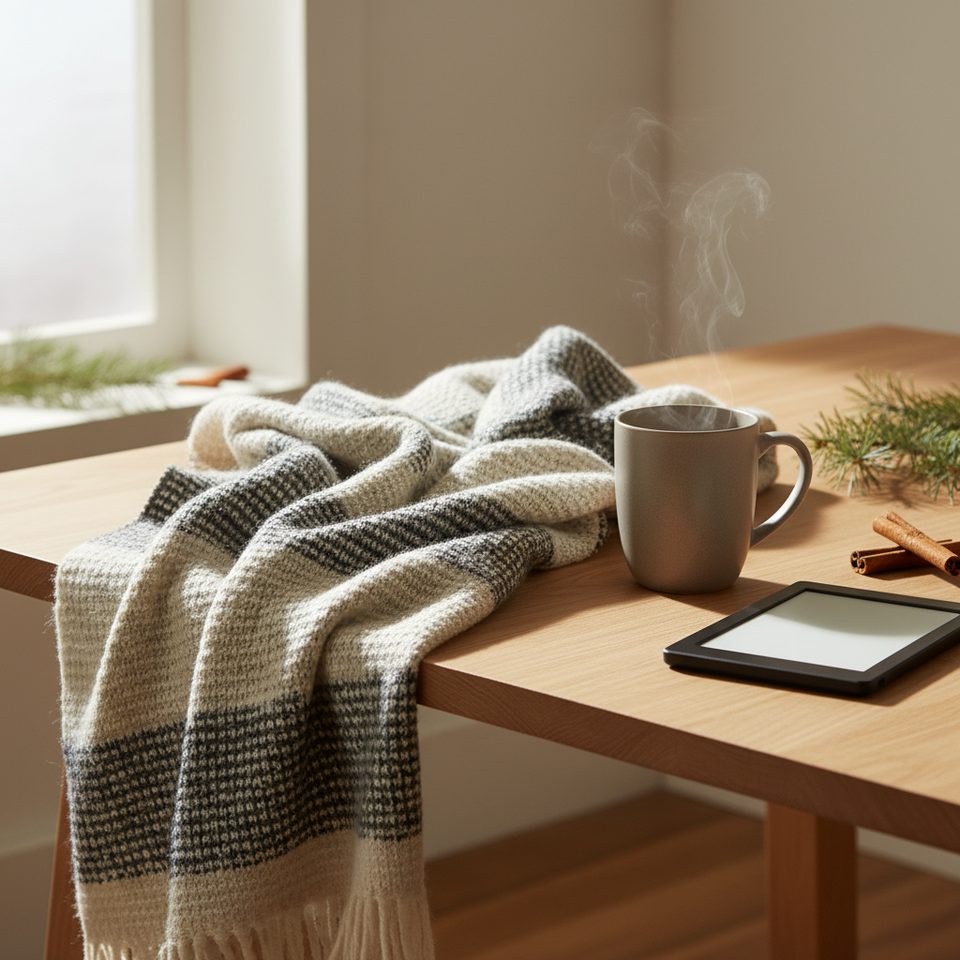 Regalo navideño acogedor para mamá