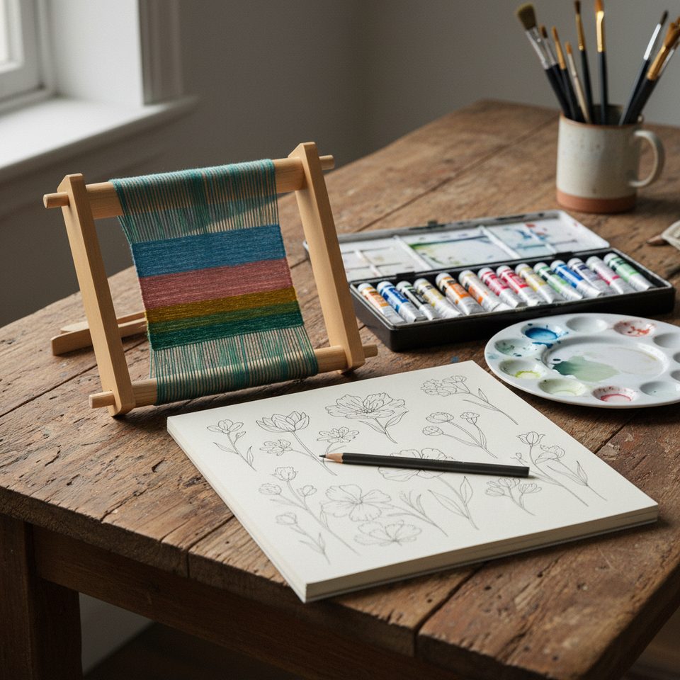 Подарок маме для хобби: вдохновение и материалы для творчества