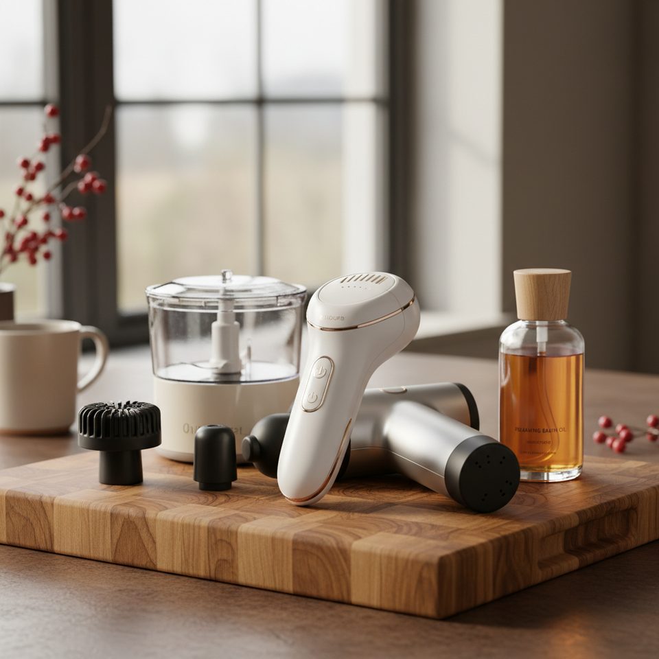 Новогодний подарок маме — уютный набор с заботой