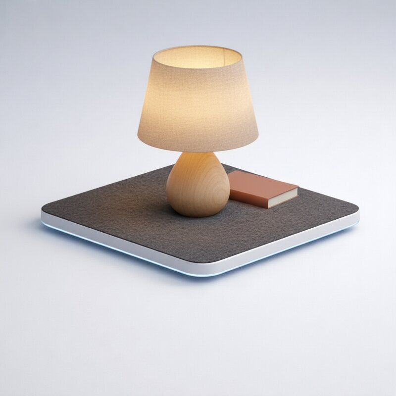 Настольная лампа с мягким светом