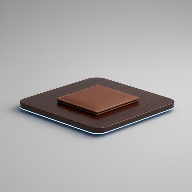 Кожаный картхолдер