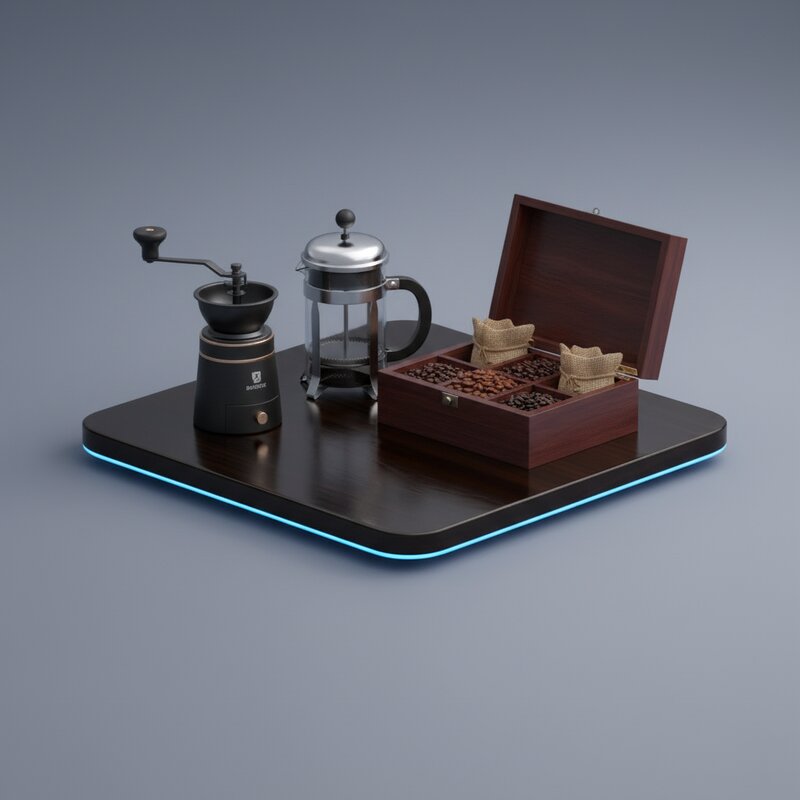 Conjunto de Café Premium