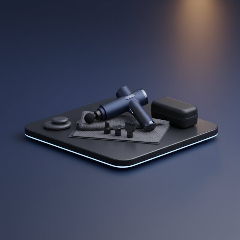 Портативный массажный пистолет