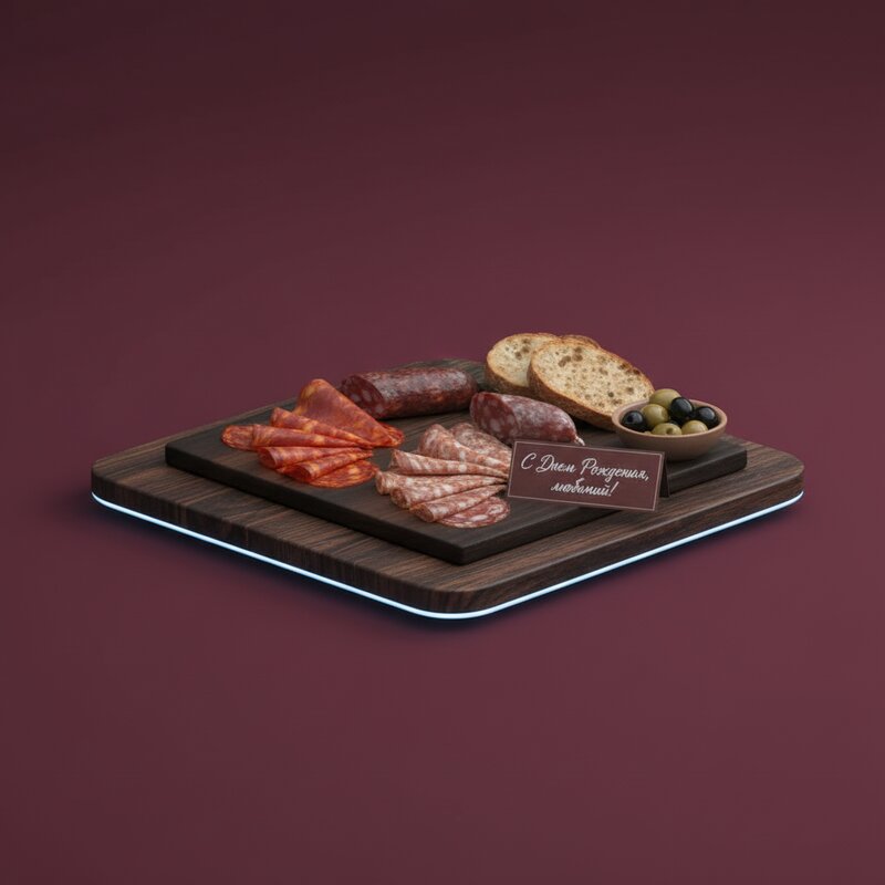 Набор иберийских колбас