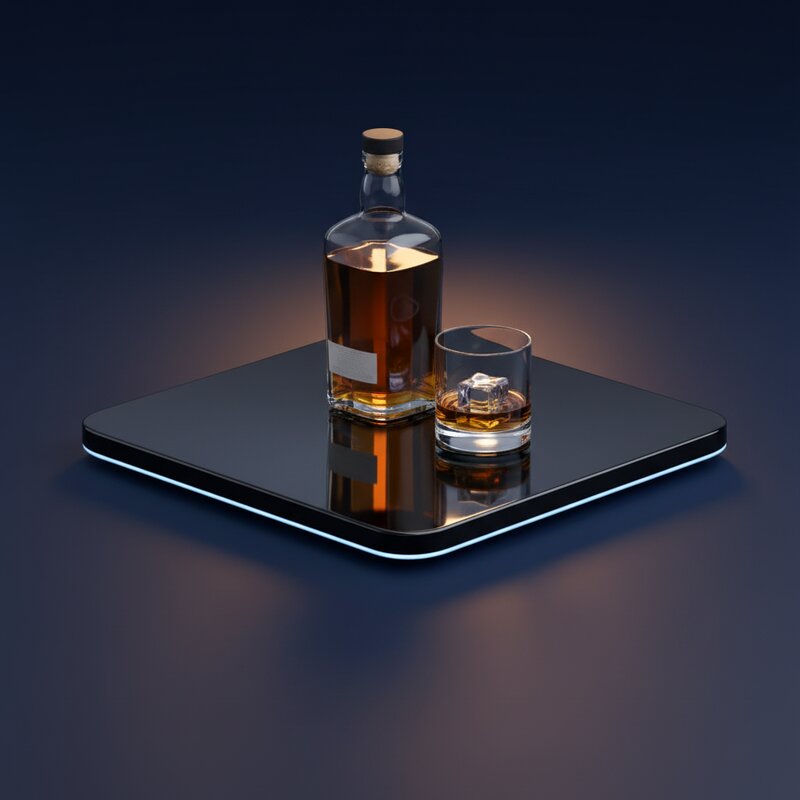 Бутылка шотландского виски