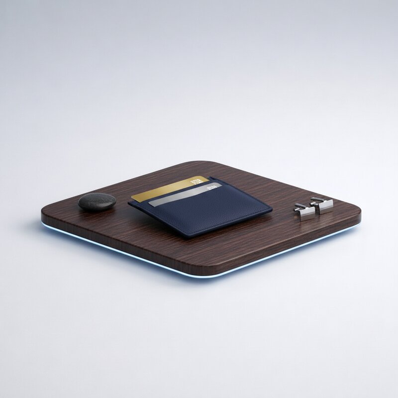 Стильный картхолдер из кожи