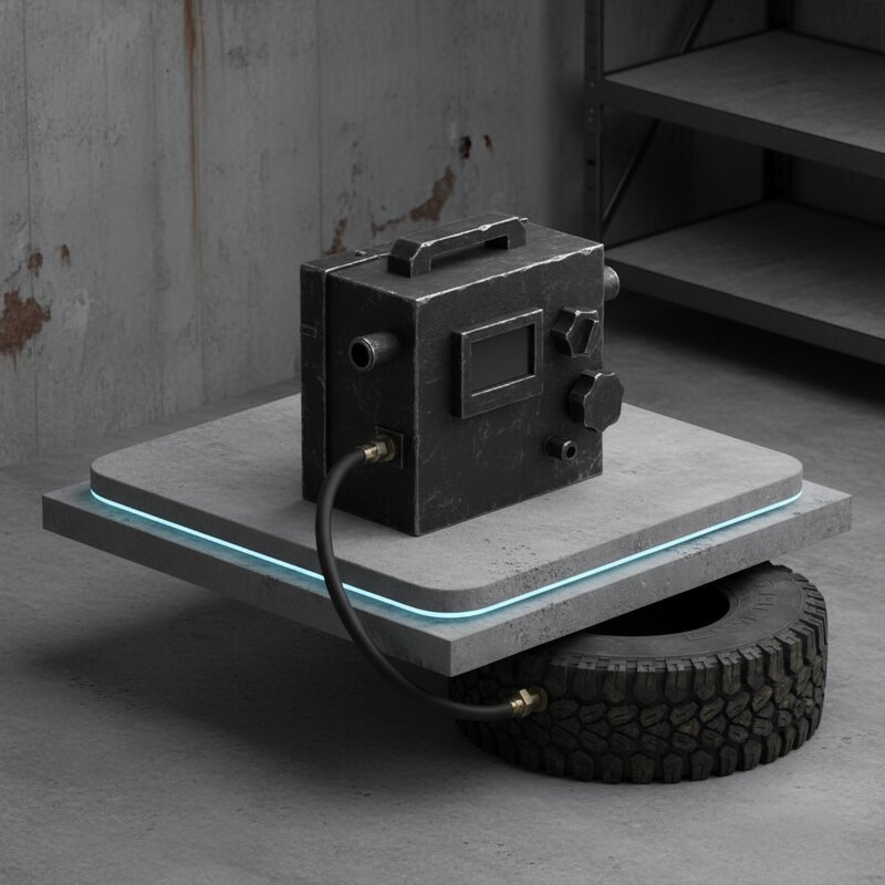 Compresor de neumáticos portátil