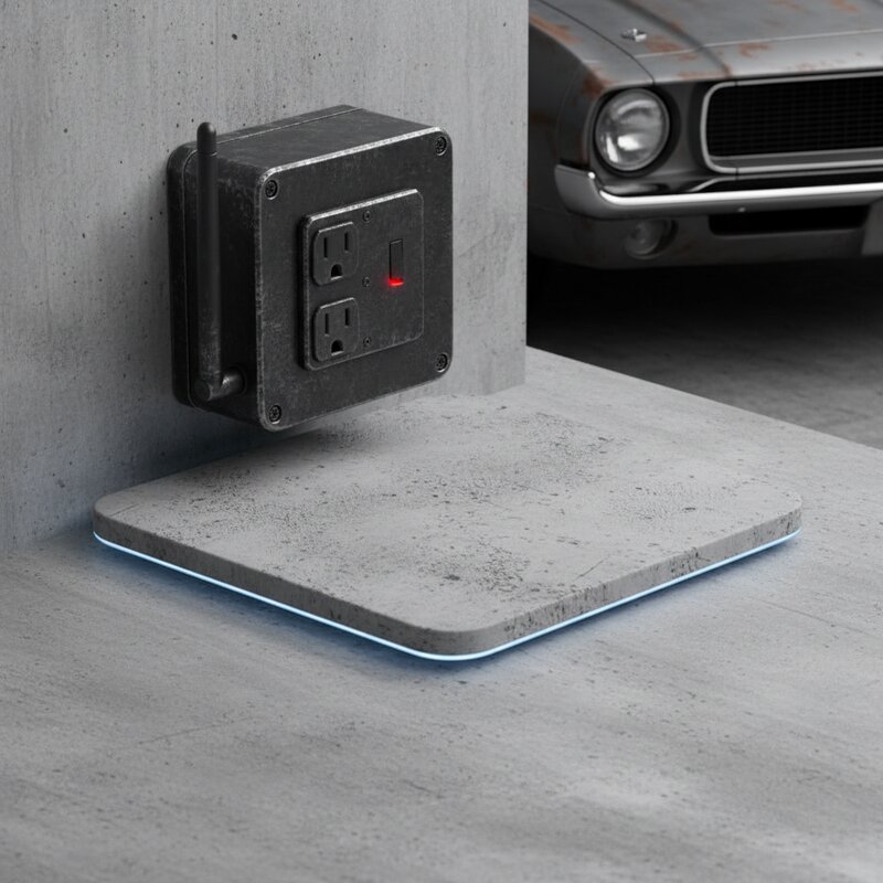 Enchufe inteligente para garaje