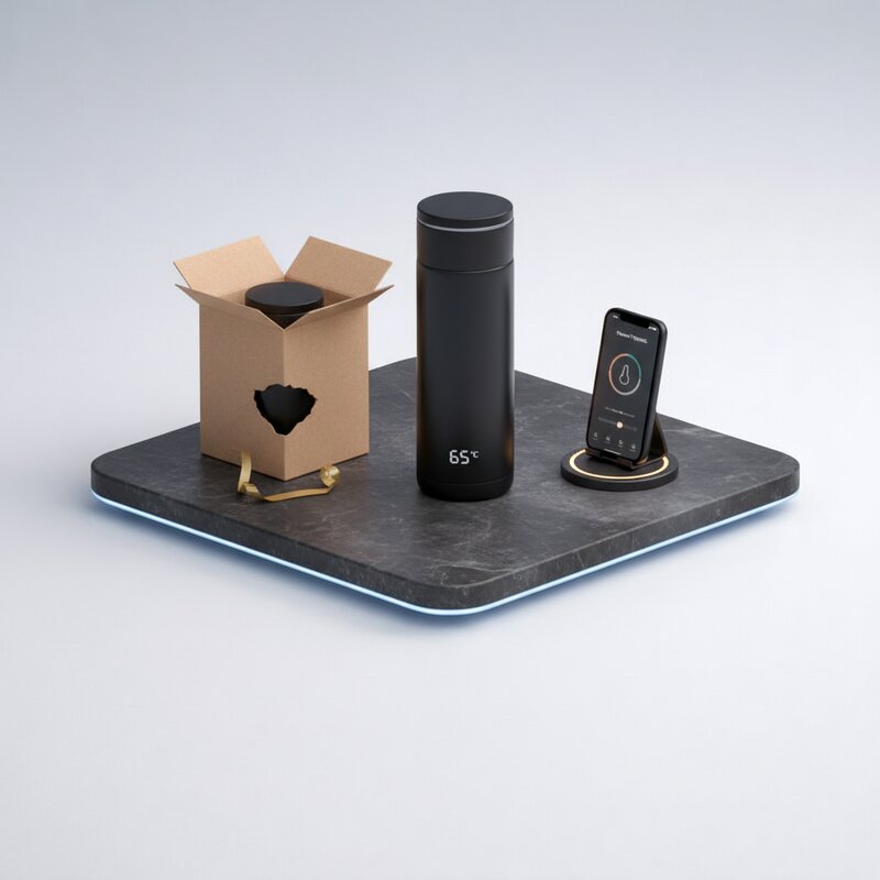 Умный термос с подогревом