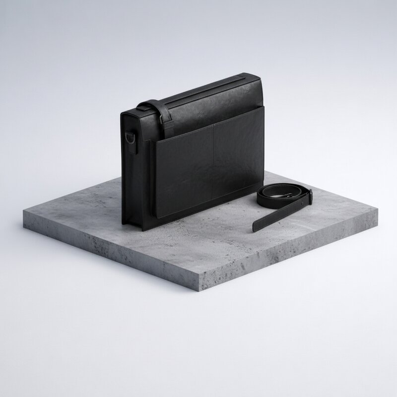 Portafolio de cuero para tablet