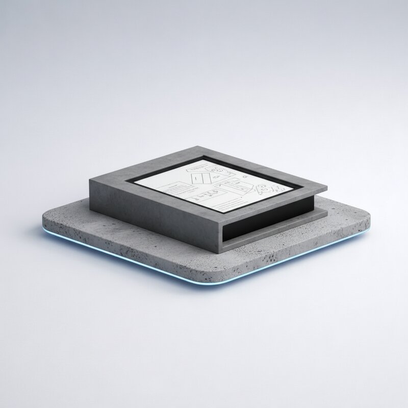 Lector electrónico con luz de fondo