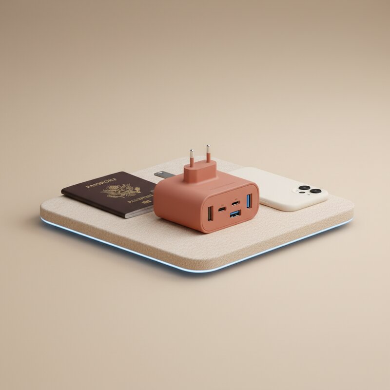 Universal Travel Adapter with USB