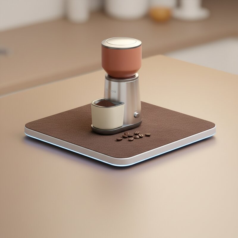 Электрическая кофемолка с жерновами