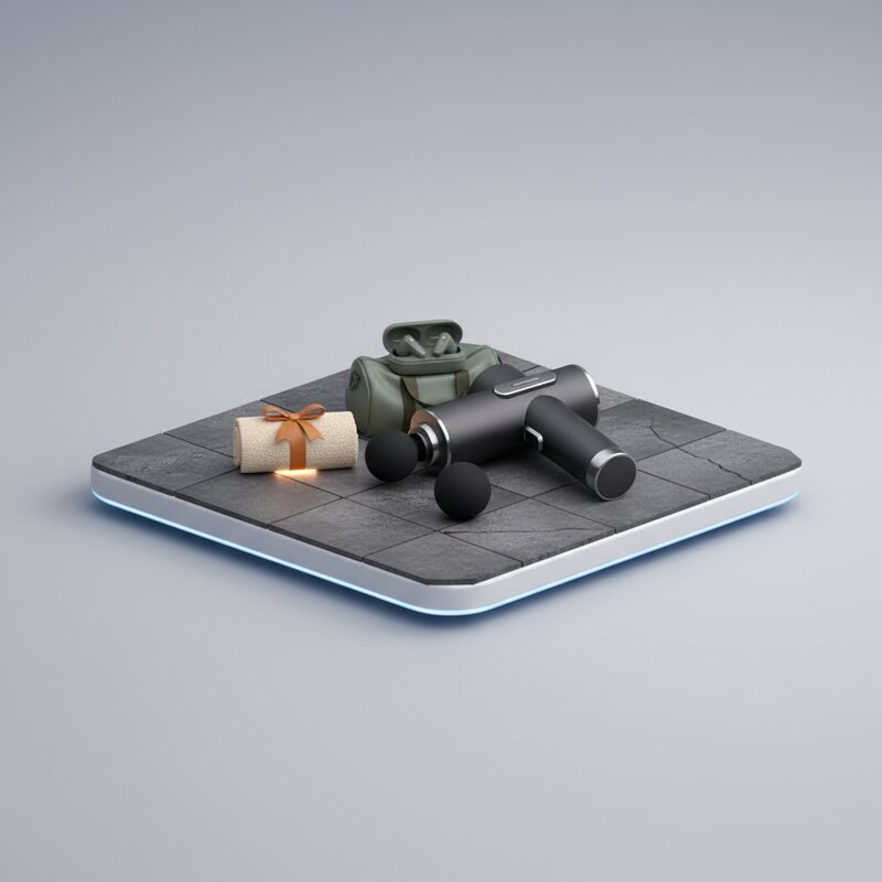 Портативный массажный пистолет