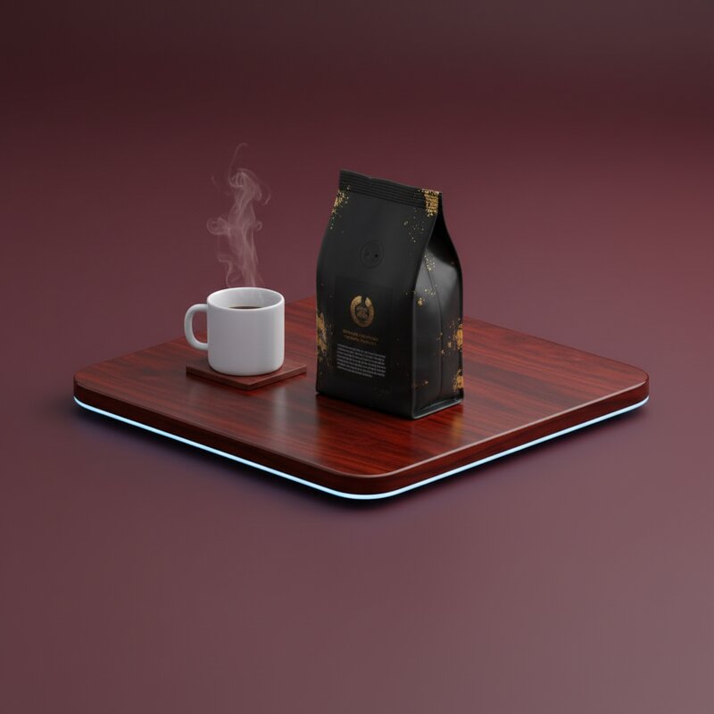 Пакет ароматного кофе