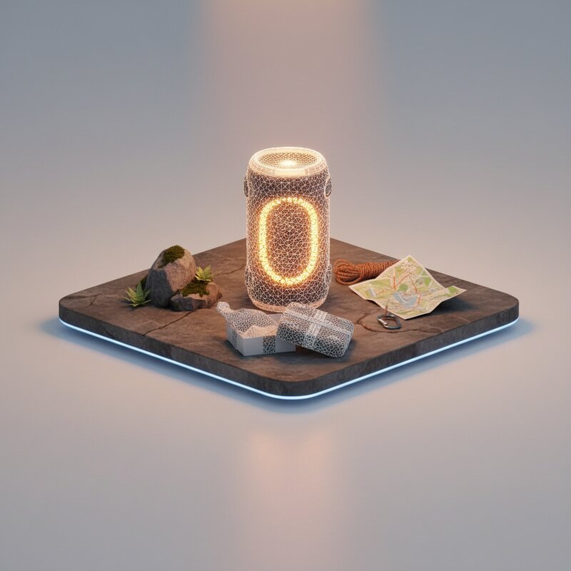 Портативная колонка с 360-градусным звуком