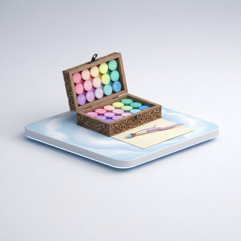 Juego de Acuarelas Profesionales