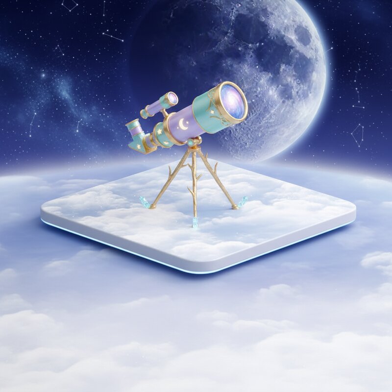 Telescopio para Astrónomos Principiantes