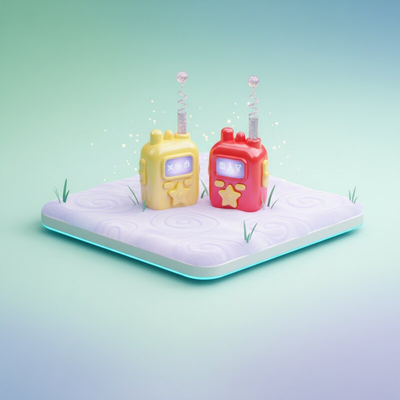 Juego de Walkie-Talkies para Niños