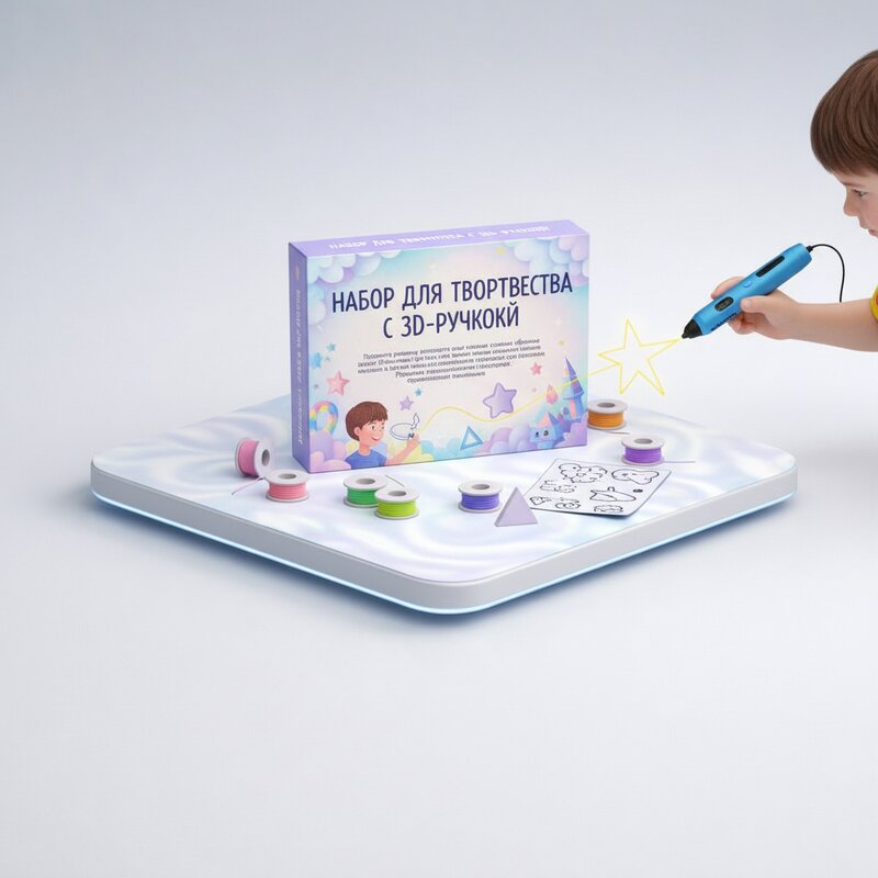 Набор для творчества с 3D-ручкой