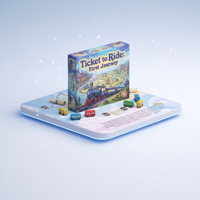 Настольная игра Ticket to Ride: First Journey