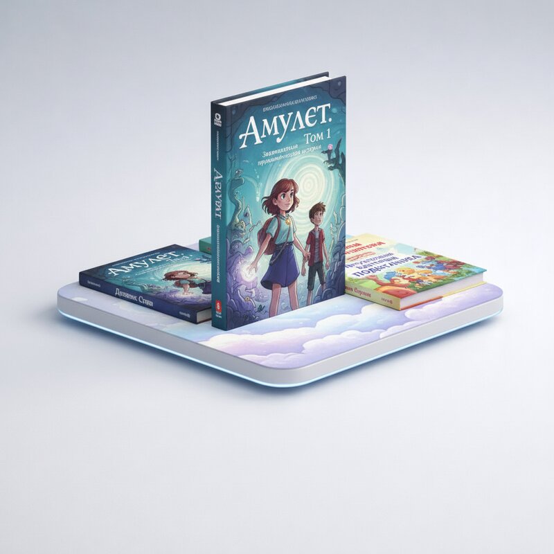 Графический роман "Амулет", том 1