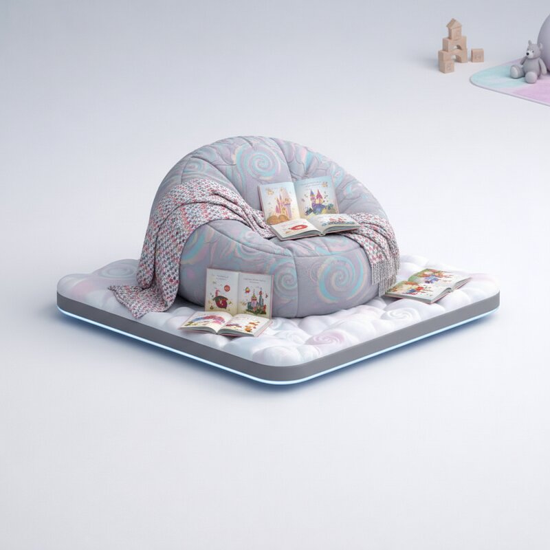 Sillón de Puff Suave para el Suelo