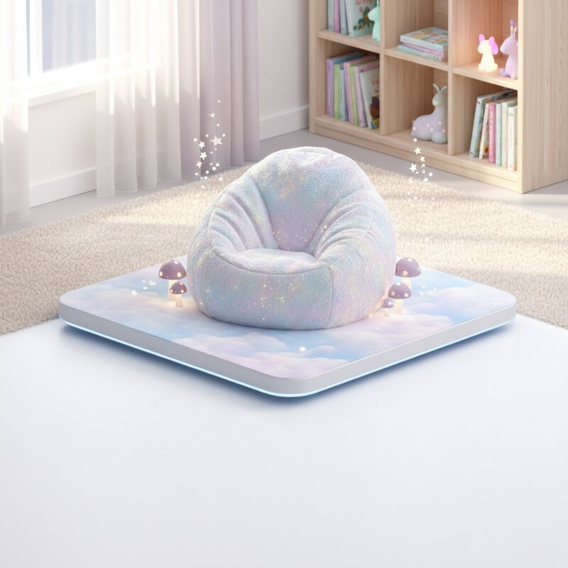 Большое дизайнерское кресло-мешок