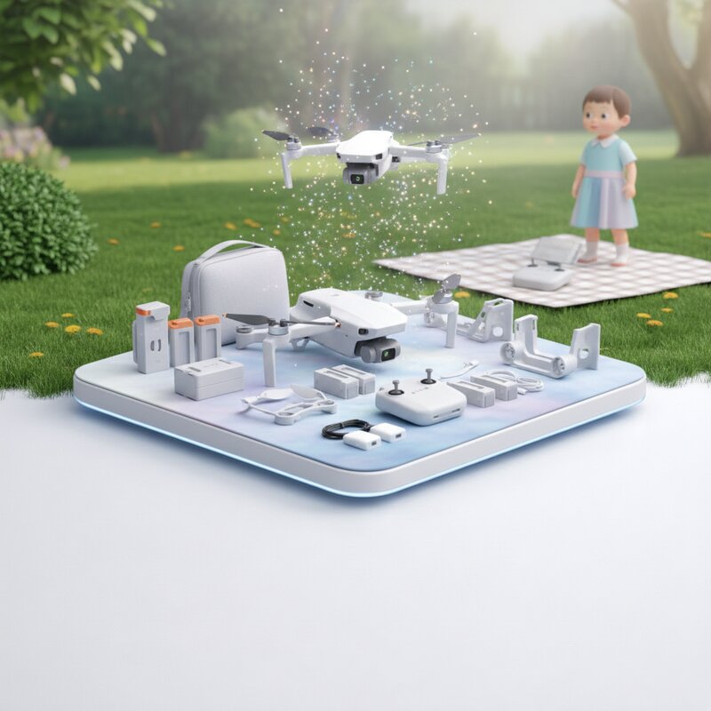 Квадрокоптер DJI Mini 2 SE Fly More Combo