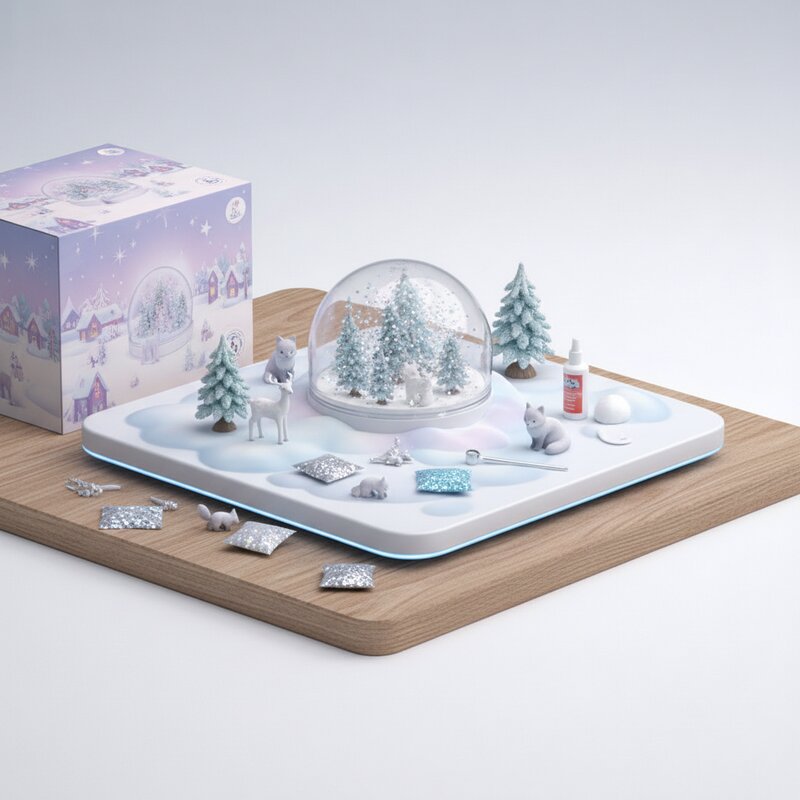 Набор для создания снежного шара "Зимняя сказка"